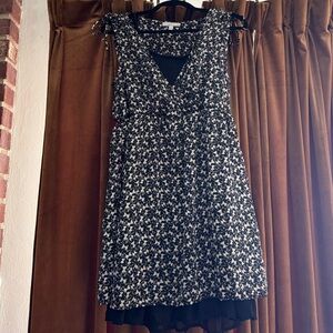 Moa Moa Black and White Bow Dress